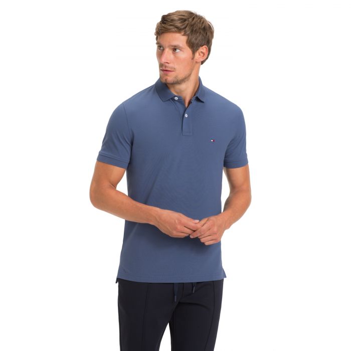 Blue Tommy Regular Fit Polo | Polo Shirts | Tommy Hilfiger